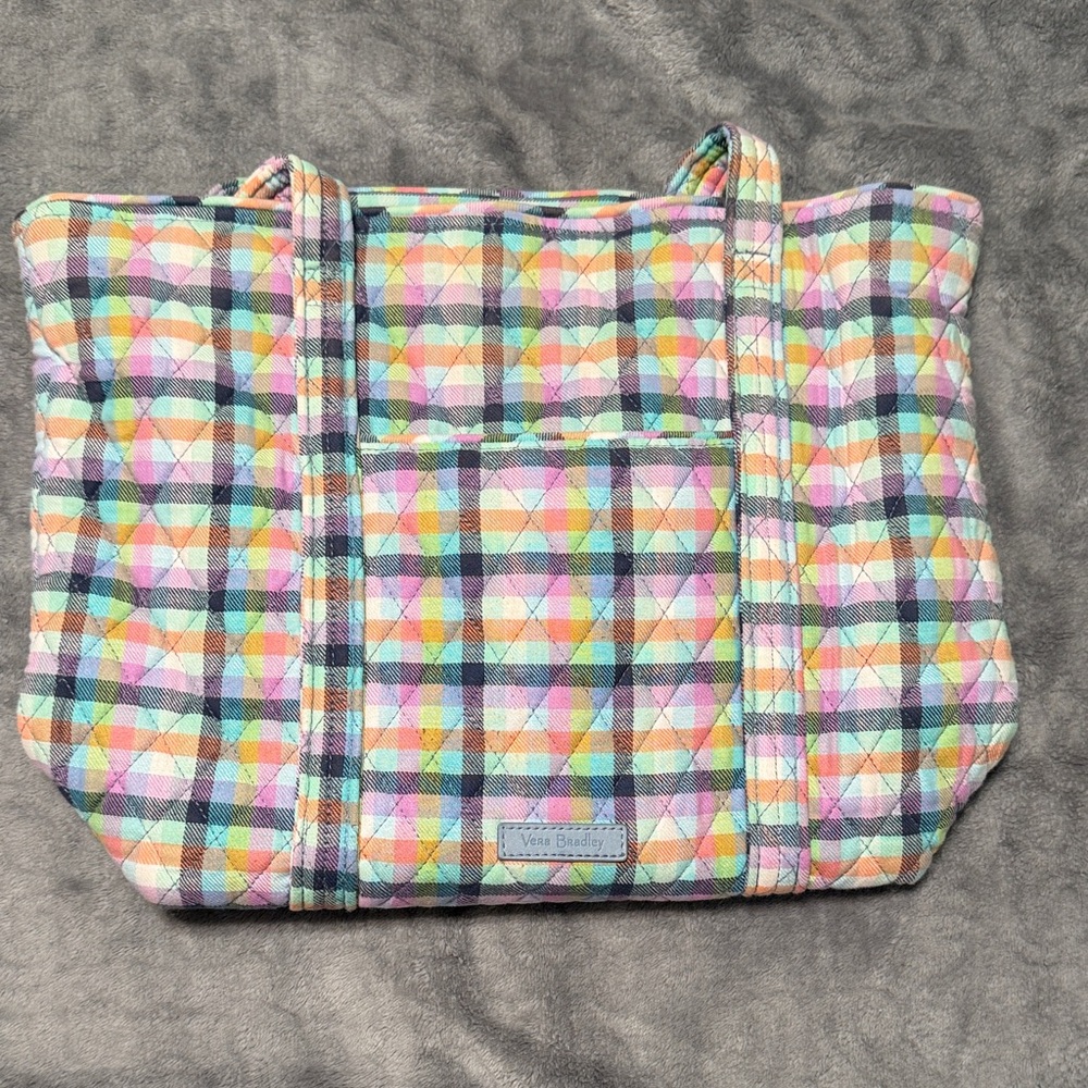 Vera Bradley Pastel Plaid Small Vera